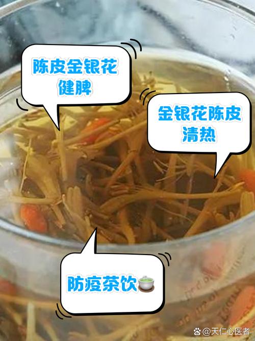 陈皮搭配金银花，老一辈的土方法，做法简单又管用，看完试试！