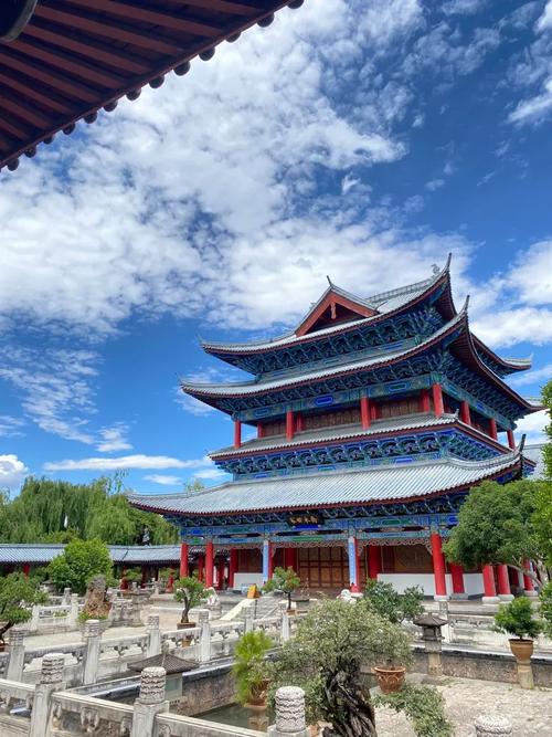 云南丽江古城木府 云南 丽江 木府