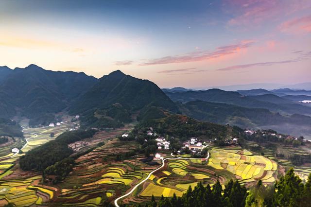 美丽乡村，山清水秀的地方，勉县璇水坪