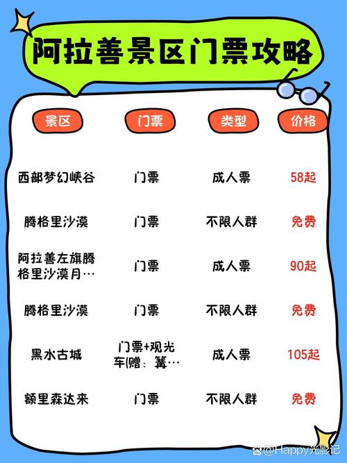 清明踏春正当时！阿拉善3A级（含）以上景区门票减免啦！