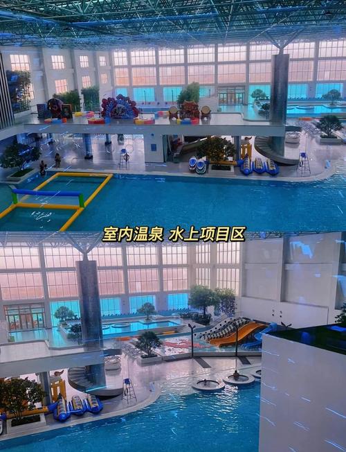 地震时一栋公寓的顶层泳池，里面有顾客和小孩，愿平安！