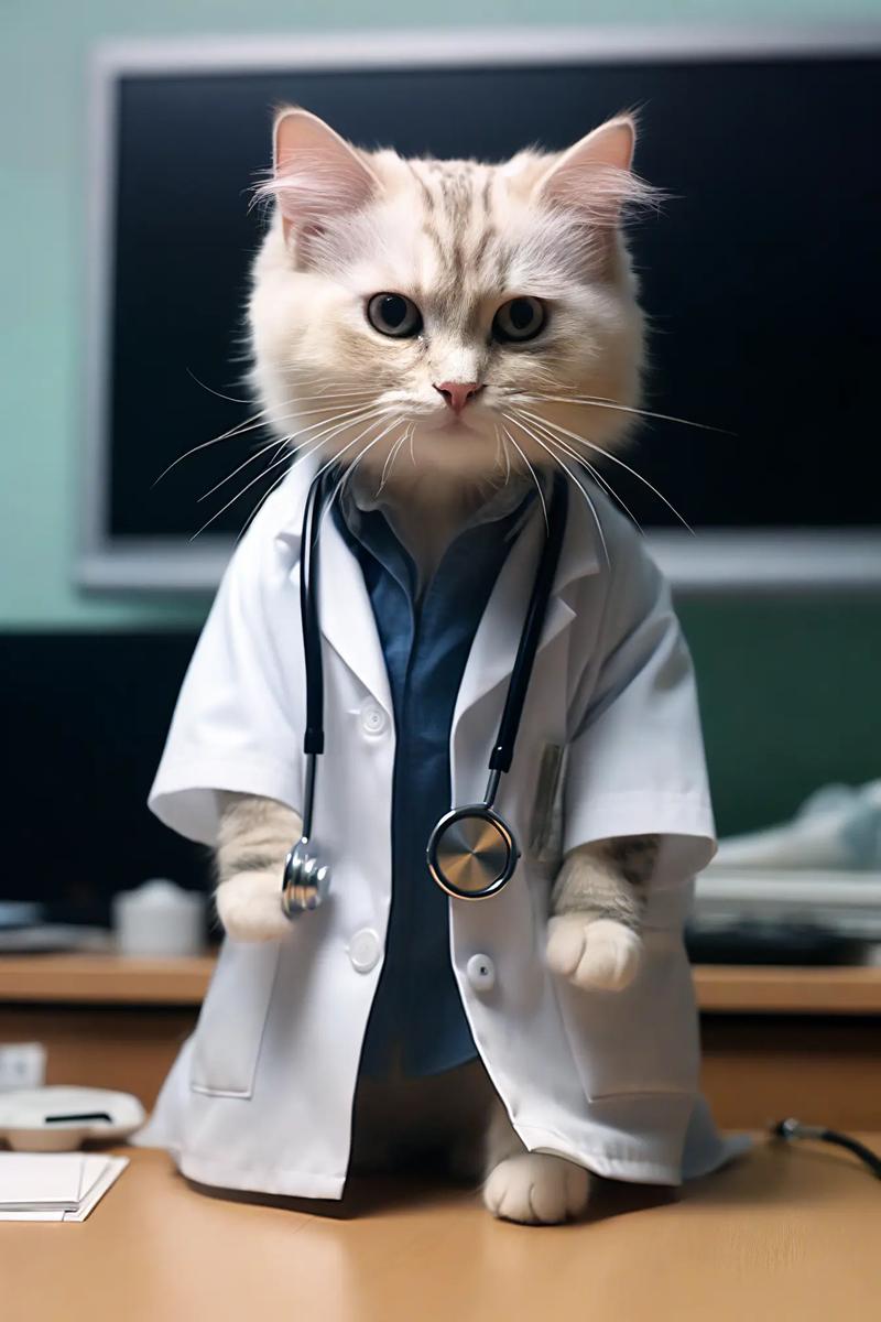 动物界又出新职业：猫医生成功上岗