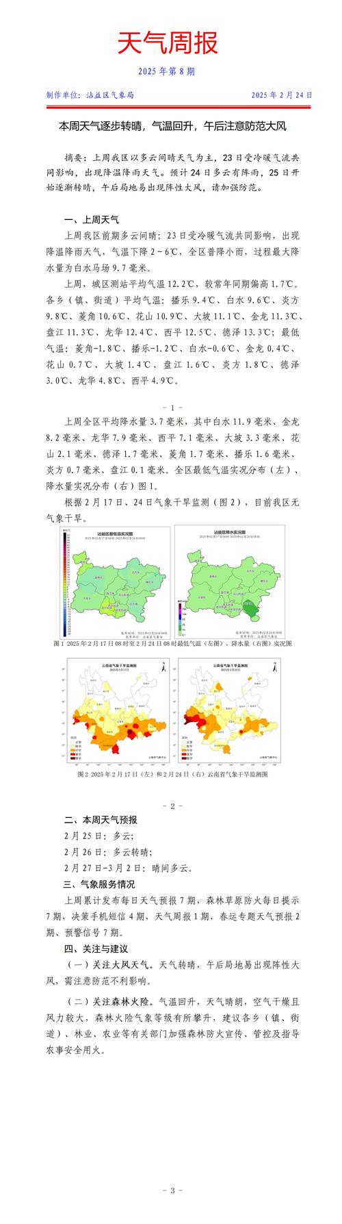 山东天气周报：暖锋过境与强对流天气的双重变奏
