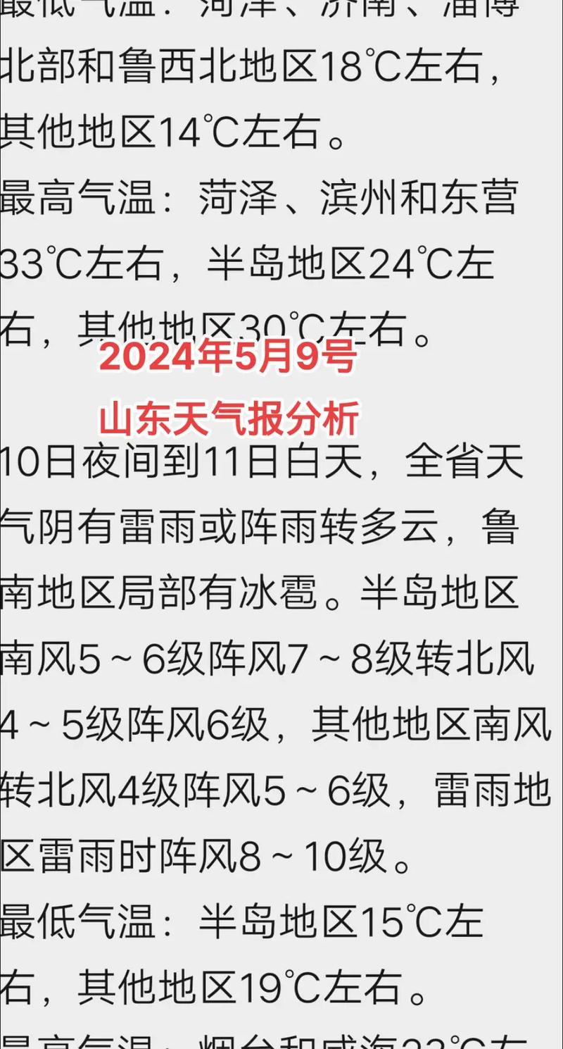 山东大范围降雨最新预报