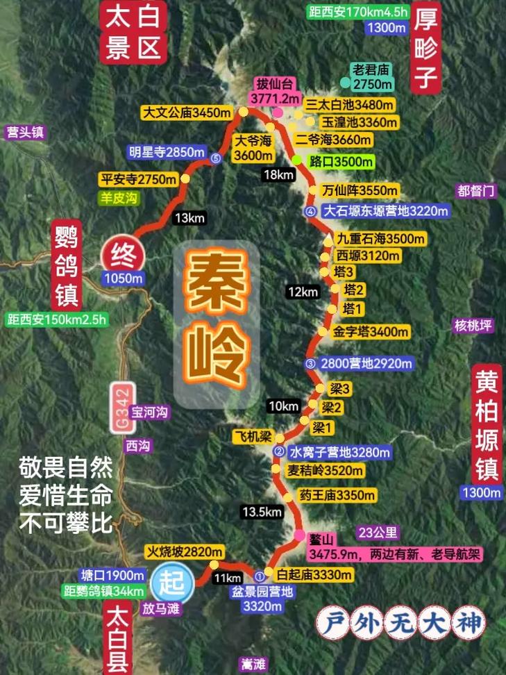 秦岭自驾游，走这5条路线领略秦岭绝美风光